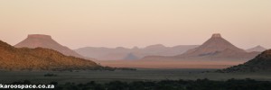 Teebus and Koffiebus hills, Karoo