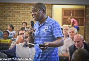 Shale gas development meeting, Graaff-Reinet