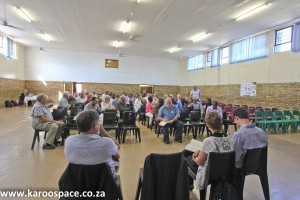 Shale gas meeting, Graaff-Reinet